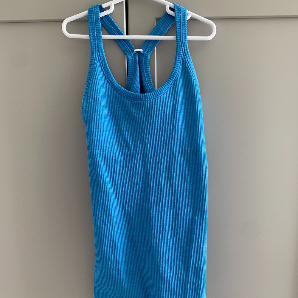 Blue Lululemon Tank Top